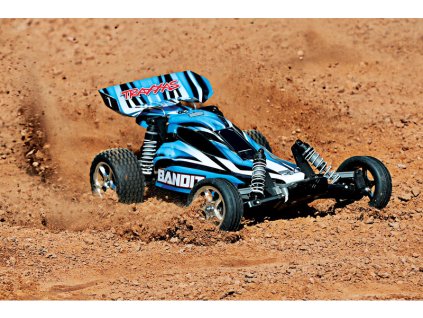 Traxxas Bandit 1:10 RTR červený - TRA24054-4-RED