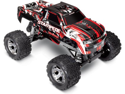 Traxxas Stampede 1:10 RTR červený - TRA36054-4-RED