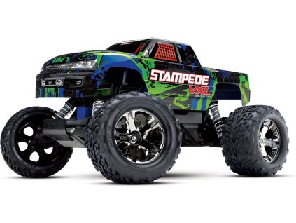 Traxxas Stampede 1:10 VXL TQi RTR zelený - TRA36076-4-GRN