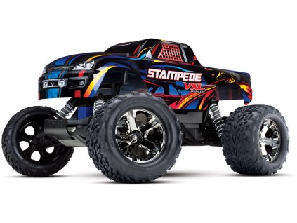 Traxxas Stampede 1:10 VXL TQi RTR Rock'n Roll - TRA36076-4-RNR