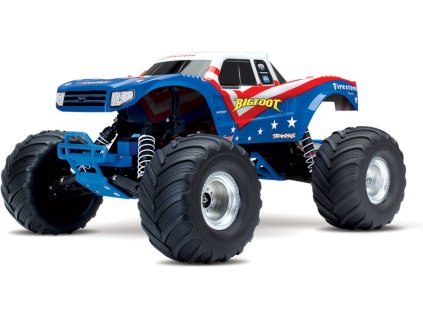 Traxxas Big Foot 1:10 RTR bílý - TRA36084-1-RWB