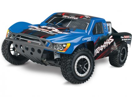 Traxxas Nitro Slash 1:10 TQi RTR modrý - TRA44056-3-BLU