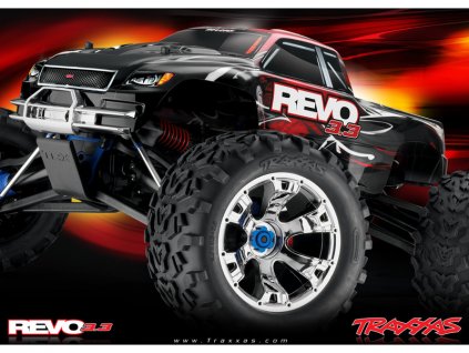 Traxxas Nitro Revo 1:8 TQi s BlueTooth RTR modré - TRA53097-3-BLU