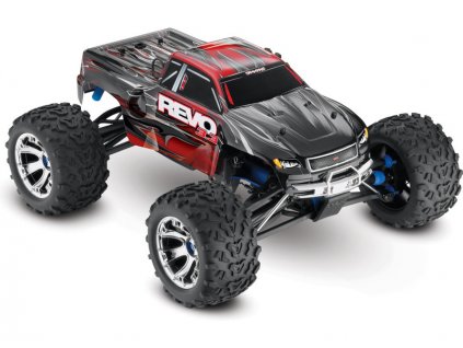 Traxxas Nitro Revo 1:8 TQi s BlueTooth RTR červené - TRA53097-3-RED