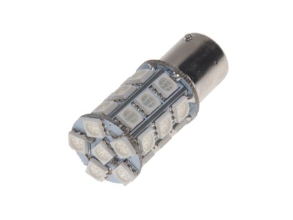LED BA15s oranžová, 12V, 27LED/3SMD - 95103ora