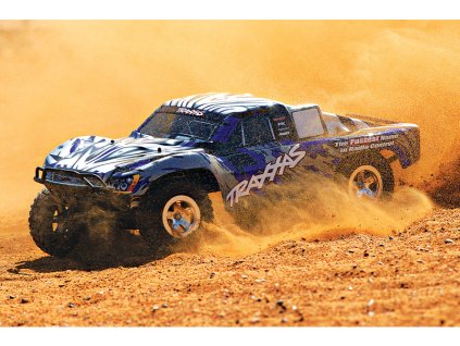 Traxxas Slash 1:10 RTR modrý-X - TRA58024-BLX