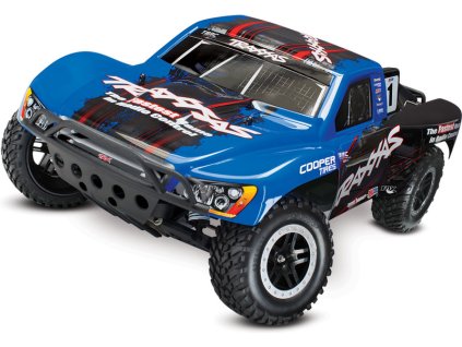 Traxxas Slash 1:10 VXL TQi RTR modrý - TRA58076-4-BLU