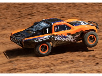 Traxxas Slash 1:10 VXL TQi RTR modrý - TRA58076-4-BLU