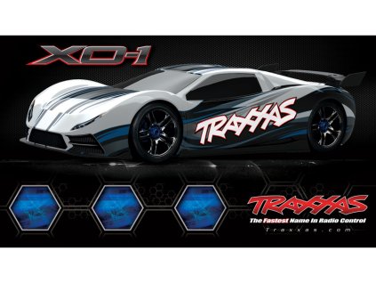 Traxxas XO-1 1:7 TQi BlueTooth RTR bílé - TRA64077-3-WHT