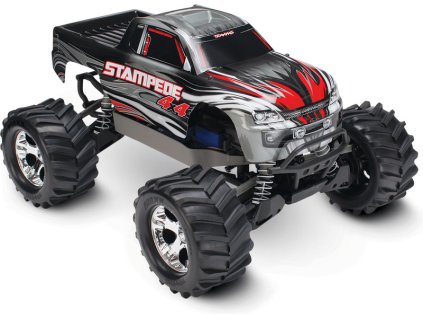 Traxxas Stampede 1:10 4WD RTR stříbrný - TRA67054-1-SLV