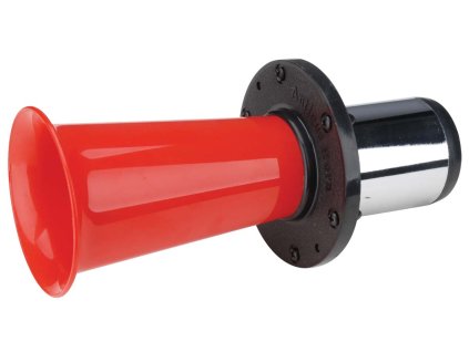 Trumpeta plast 225mm, červená, 12V - sn-150