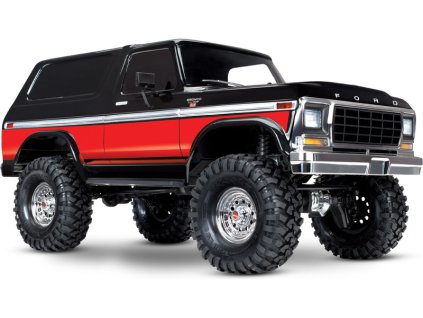 Traxxas TRX-4 Ford Bronco 1:10 TQi RTR červené - TRA82046-4-RED