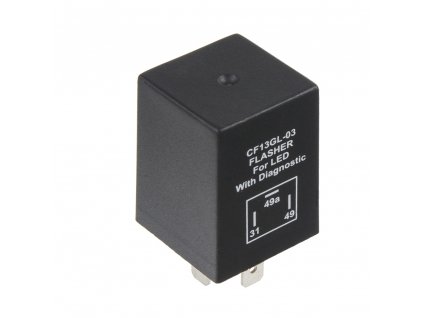 přerušovač blinkrů LED, 12V, 1-10A pro evropské vozy
