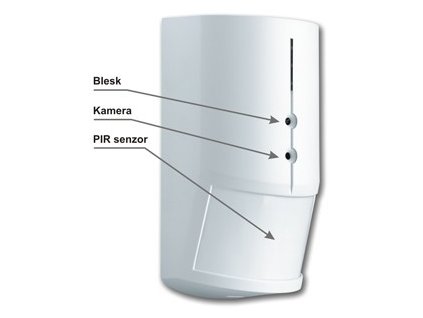 Jablotron JA-84P PIR detektor s kamerou