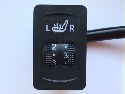 CSH náhradní elektronika, kabeláž a ovladač vyhřívání sedaček