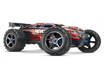 TRAXXAS E-REVO, brushless, TQi 2,4GHz, RTR (včetně 2x 7,2V aku)