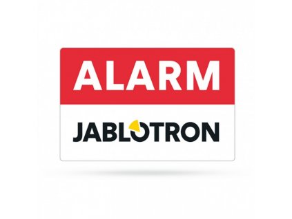 SAM-252.10 Samolepka vnější ALARM Jablotron