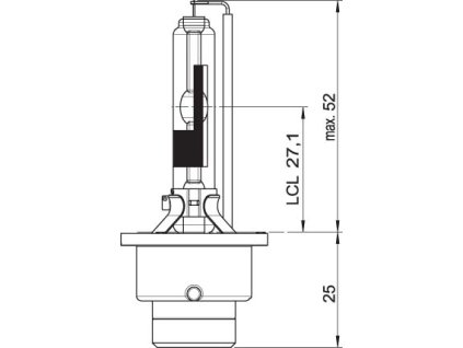 OSRAM 12V D2R 35W xenarc CB intense (1ks) - OS66250CBI
