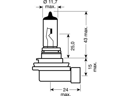 OSRAM 12V H8 35W standard (1ks) - OS64212