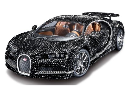 Bburago Bugatti Chiron 1:18 Crystal Version - BB18-10018