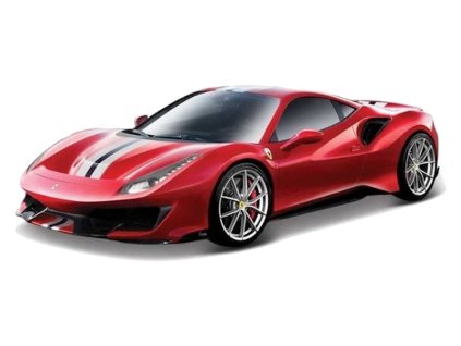 Bburago Ferrari 488 Pista 1:24 červená - BB18-26026