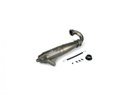 1/8 053 Mid-Range Inline Exhaust Sys:Hard Anodized - DYNP5003