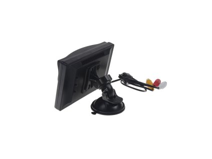 LCD monitor 5" černý s přísavkou s možností instalace na HR držák - 80062