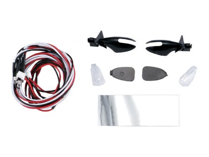 Killerbody zpětná zrcátka Touring s LED osvětlením - KB48060