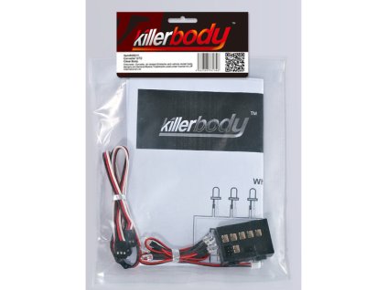 Killerbody světelná sada 1:10 6x LED, řídicí jednotka - KB48069