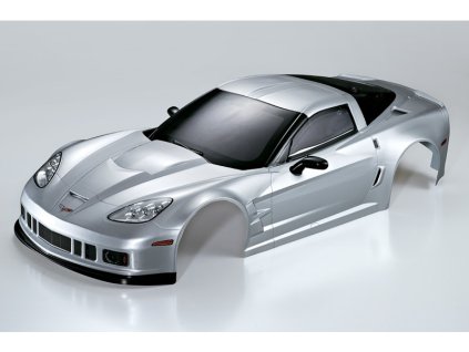 Killerbody karosérie 1:7 Corvette GT2 stříbrná - KB48085