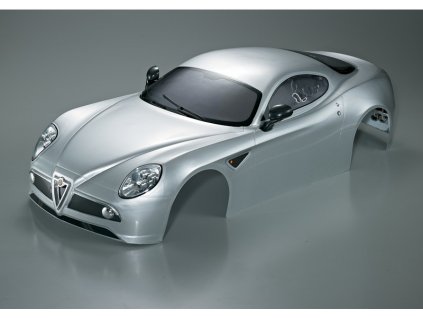 Killerbody karosérie 1:7 Alfa Romeo 8C stříbrná - KB48094