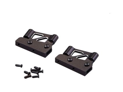 Killerbody vzpěry křídla hliníkové 1:7 nízké černé - KB48116BK