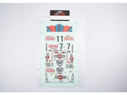 Killerbody samolepky: Lancia Delta HF Integrale 16V 1:10 - KB48388