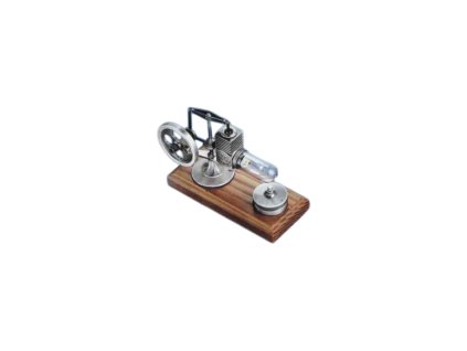 Krick Motor Stirling stíbrný smontovaný - KR-22101