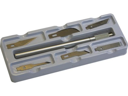Modelářský nůž se sadou čepelí - NA3614CS