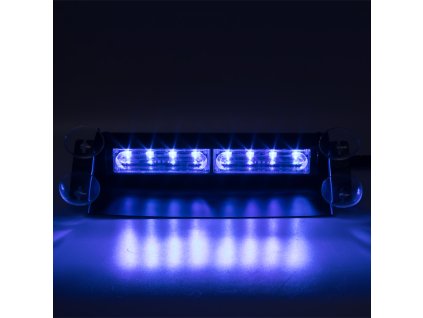 PREDATOR LED vnitřní, 8x LED 3W, 12V, modrý - kf741blu