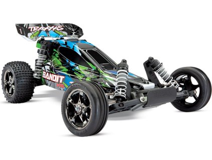 Traxxas Bandit 1:10 VXL TQi RTR zelený - TRA24076-4-GRN