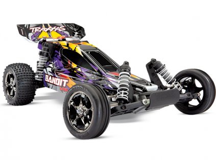 Traxxas Bandit 1:10 VXL TQi RTR fialový - TRA24076-4-PRPL