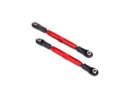 Traxxas stavitelná ojnička závěsu 73mm hliníková červená (2) - TRA3644R