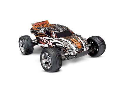 Traxxas Rustler 1:10 RTR oranžový - TRA37054-1-ORN