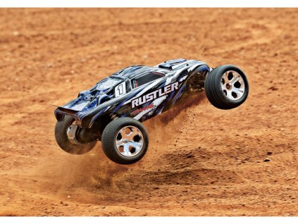 Traxxas Rustler 1:10 RTR oranžový - TRA37054-1-ORN