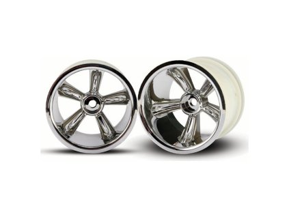 Traxxas disk 2.2" TRX Pro Star stříbrný (2) (zadní) - TRA4172