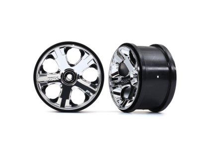 Traxxas disk 2.8" All-Star stříbrný (2) (nitro Z/, elektro P) - TRA5576