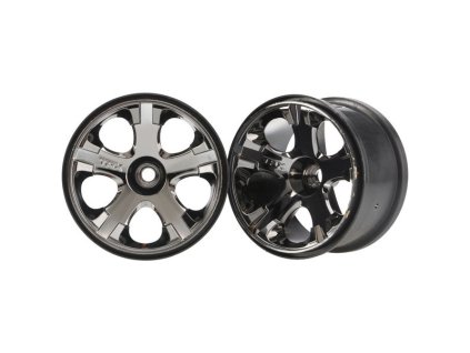 Traxxas disk 2.8" All-Star chrom černý (2) (přední) - TRA5577A