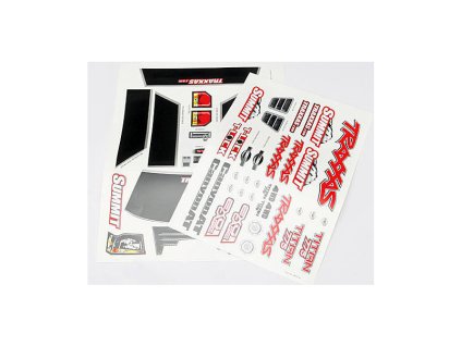 Traxxas samolepky: Summit - TRA5615