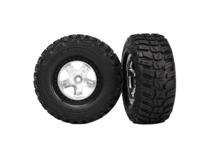 Traxxas kolo 2.2/3.0", disk SCT saténový-černý, pneu Kumho (2) - TRA5880