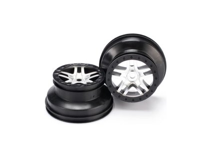 Traxxas disk 2.2/3.0" SCT Split-Spoke saténový-černý (2) - TRA5974