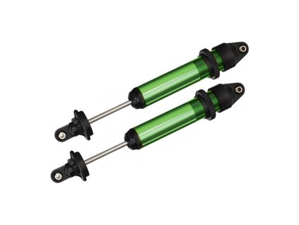 Traxxas tlumič GTX hliníkový zelený (2) - TRA7761G