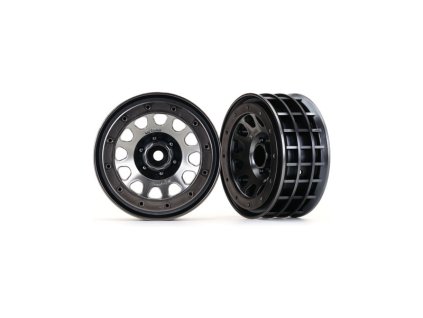 Traxxas disk 2.2" Method 105 černý chrom (2) - TRA8171