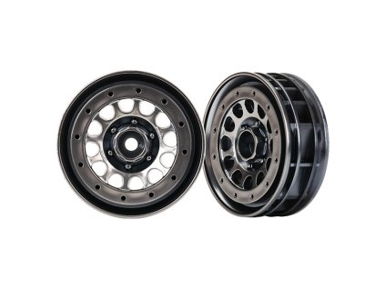 Traxxas disk 1.9" Method 105 černý chrom (2) - TRA8173